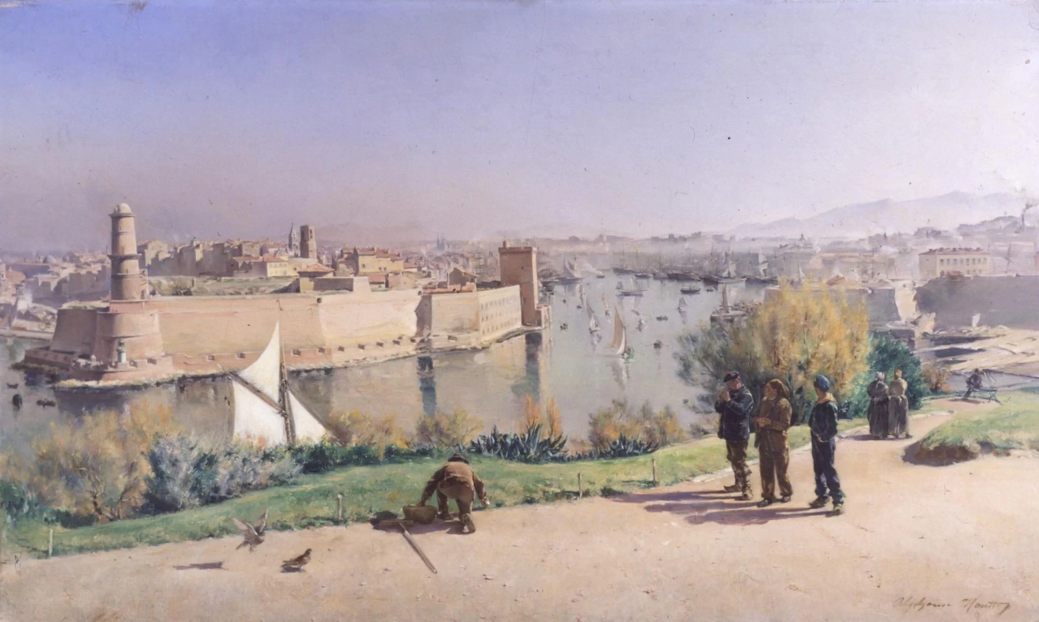 48-Alphonse Moutte-Fort Saint-Jean - Musee Granet